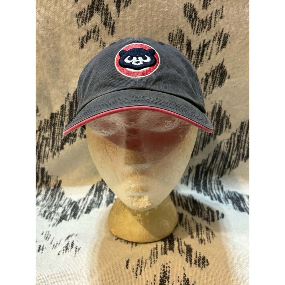 Chicago Cubs Hat MLB Baseball ‘47 Brand Twins Strapback Cap Women’s OSFM